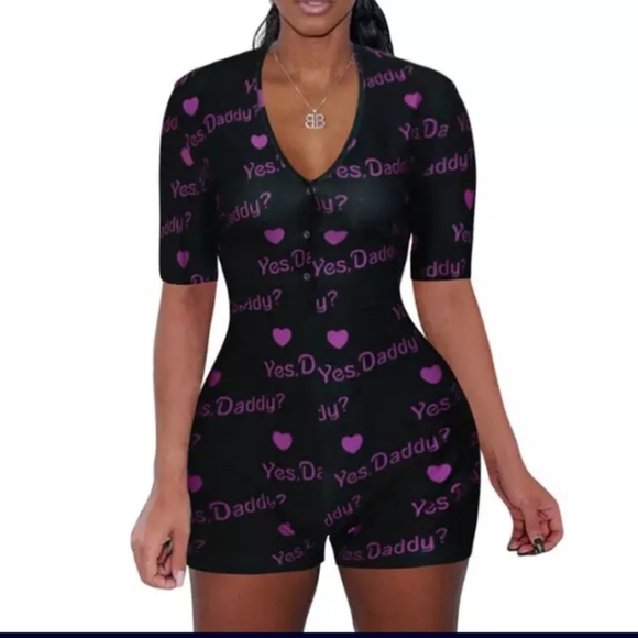 Yes daddy romper - Picture 2 of 2